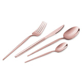 Berlinger Haus 24-Piece Stainless Steel Cutlery Set - Rose Gold