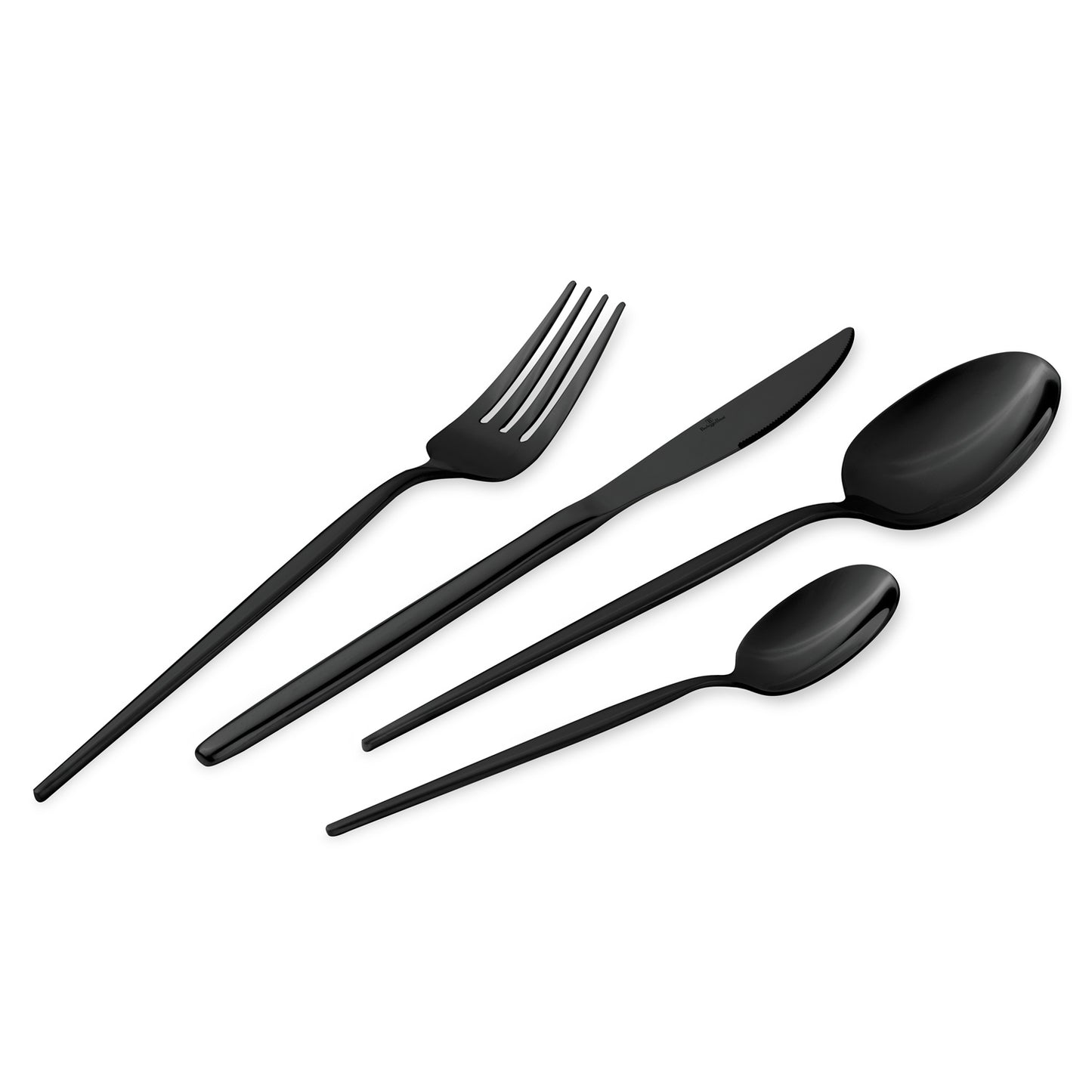 Berlinger Haus 24-Piece Cutlery Set – Mirror Black