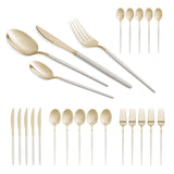 Berlinger Haus 24-Piece Mirror Polish Cutlery Set – Sahara Collection