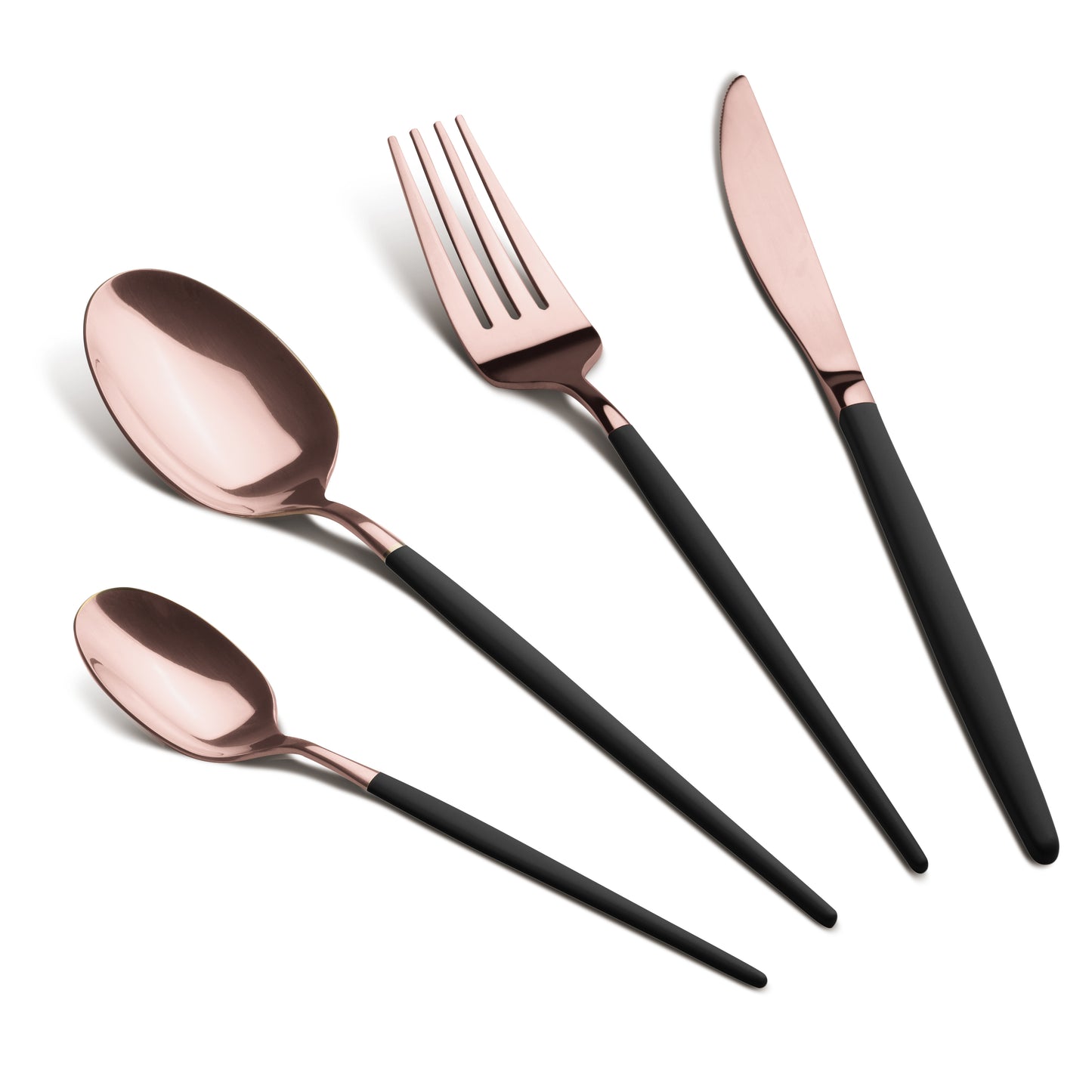 Berlinger Haus 24-Piece Cutlery Set – Black Rose