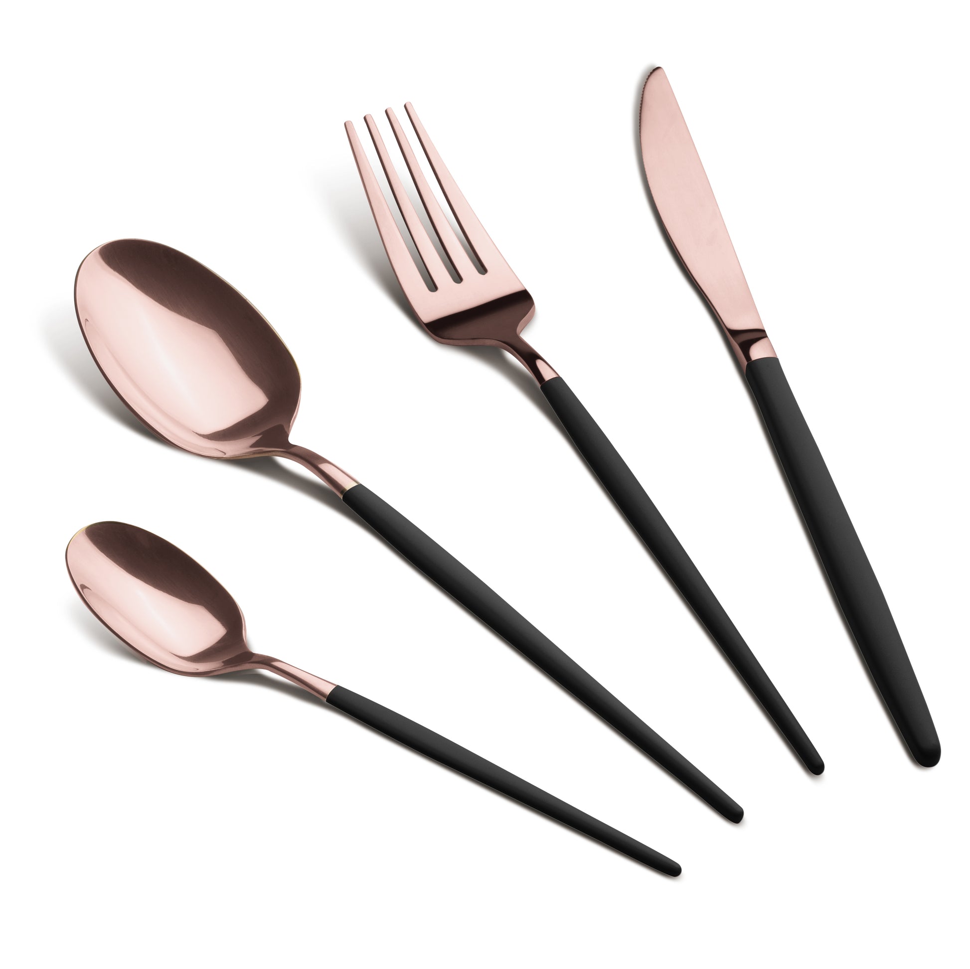 Berlinger Haus 24-Piece Cutlery Set – Black Rose