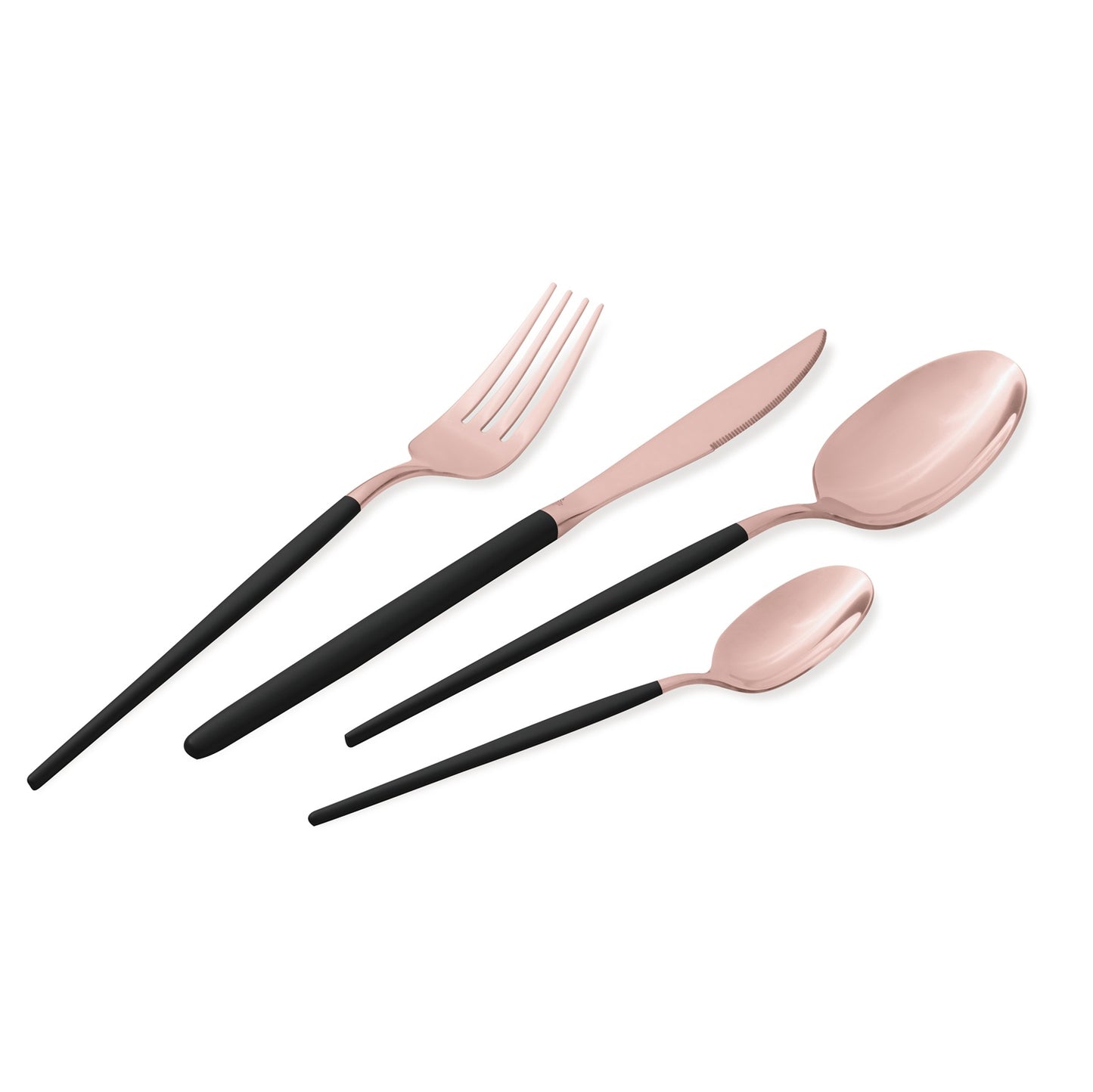 Berlinger Haus 24-Piece Cutlery Set – Black Rose