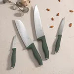Berlinger Haus 4-Piece Knife Set-Matte Green
