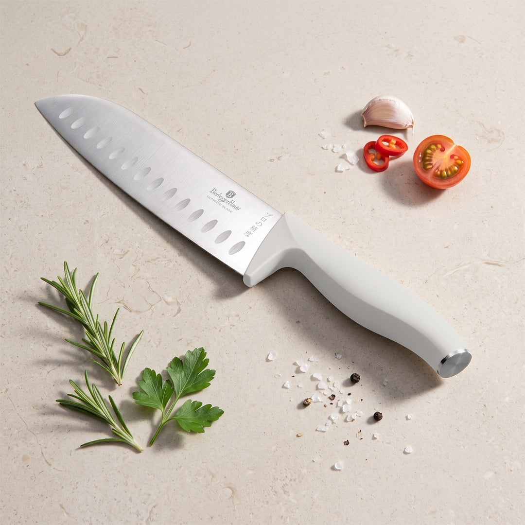 Berlinger Haus 6-Piece Stainless Steel Knife Set with Stand – Sahara