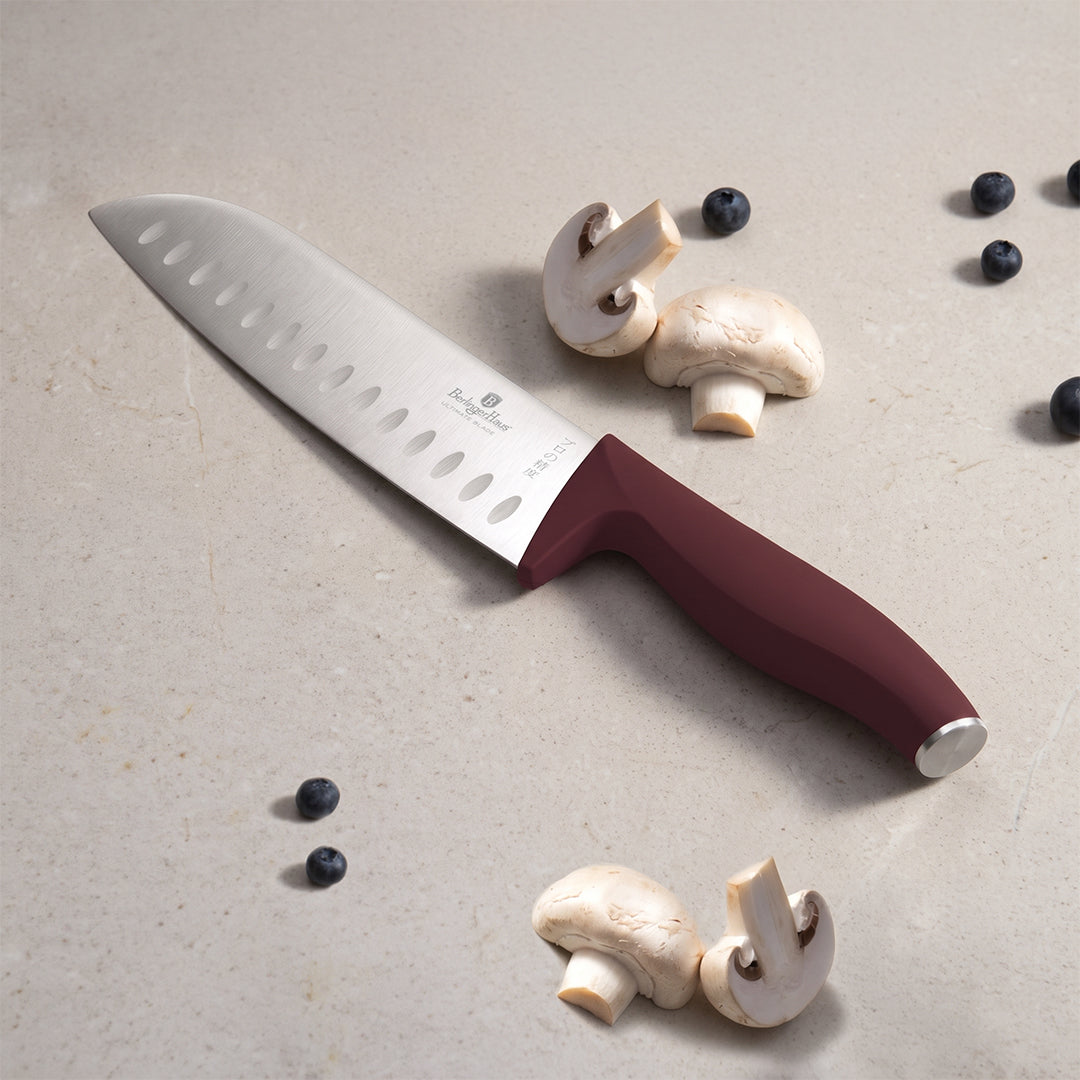 Berlinger Haus 6-Piece Stainless Steel Knife Set with Stand – Leonardo