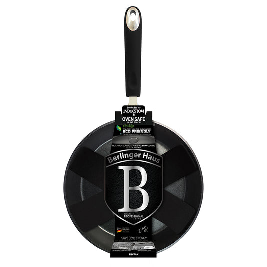 Berlinger Haus 28cm Oven Safe Non-Stick Frypan - Black Professional Line