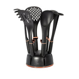 Berlinger Haus 7-Piece Non-Stick Kitchen Utensil Set - Black Rose