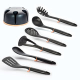 Berlinger Haus 7-Piece Non-Stick Kitchen Utensil Set - Black Rose