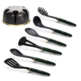 Berlinger Haus 7-Piece Nylon Kitchen Utensil Set - Emerald