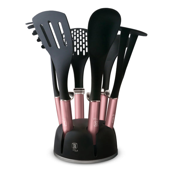 Berlinger Haus 7-Piece Non-Stick Kitchen Utensil Set - i-ROSE