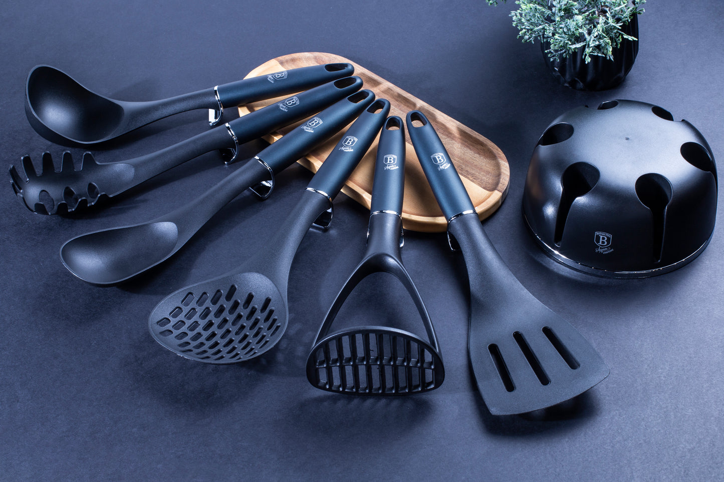 Berlinger Haus 7-Piece Non-Stick Kitchen Utensil Set - Aquamarine