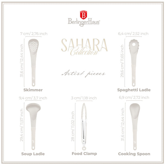 Berlinger Haus 5-Piece Kitchen Tool Set – Sahara