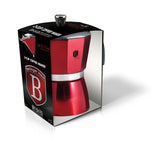 Berlinger Haus 150ml Aluminum Coffee Maker - Burgundy Metallic