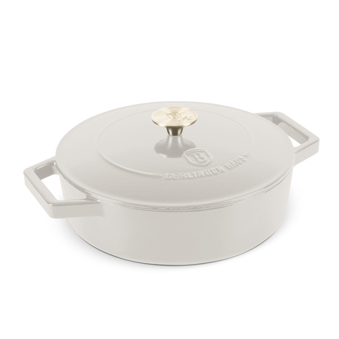 Berlinger Haus 26cm Cast Iron Shallow Pot – Sahara