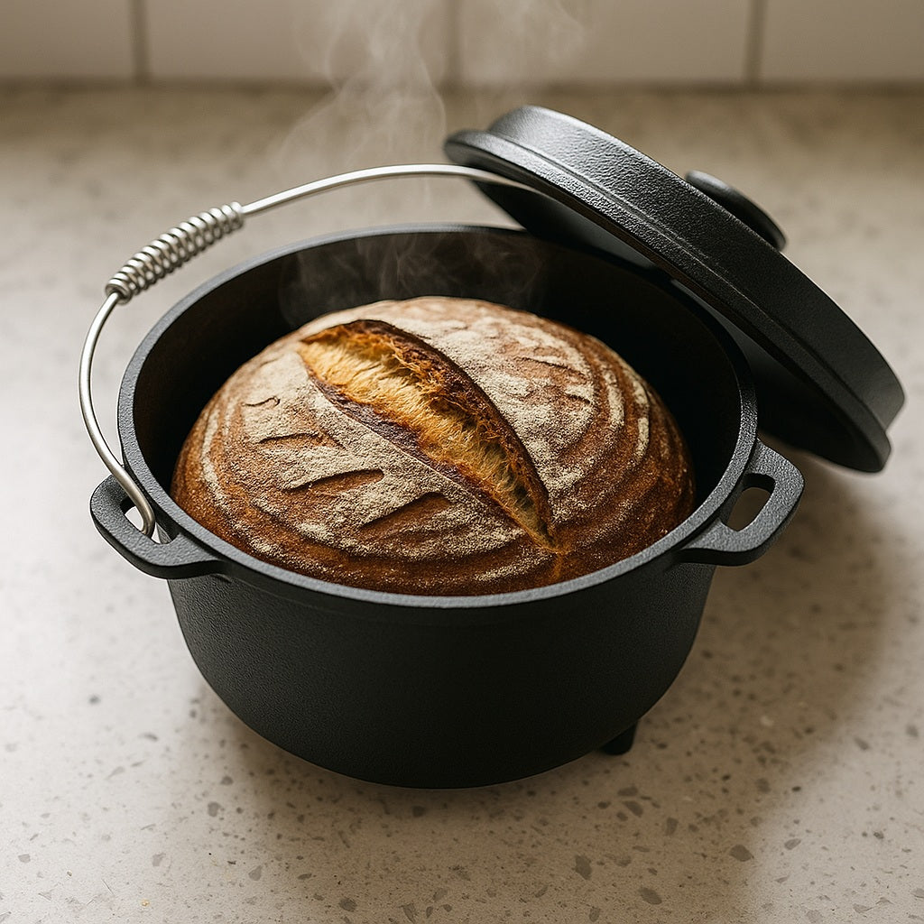 Berlinger Haus 25cm Cast Iron Dutch Oven Pot – Black