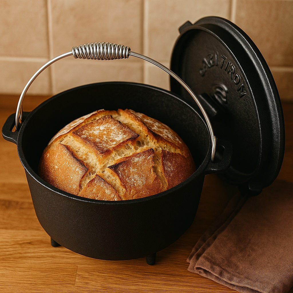 Berlinger Haus 25cm Cast Iron Dutch Oven Pot – Black