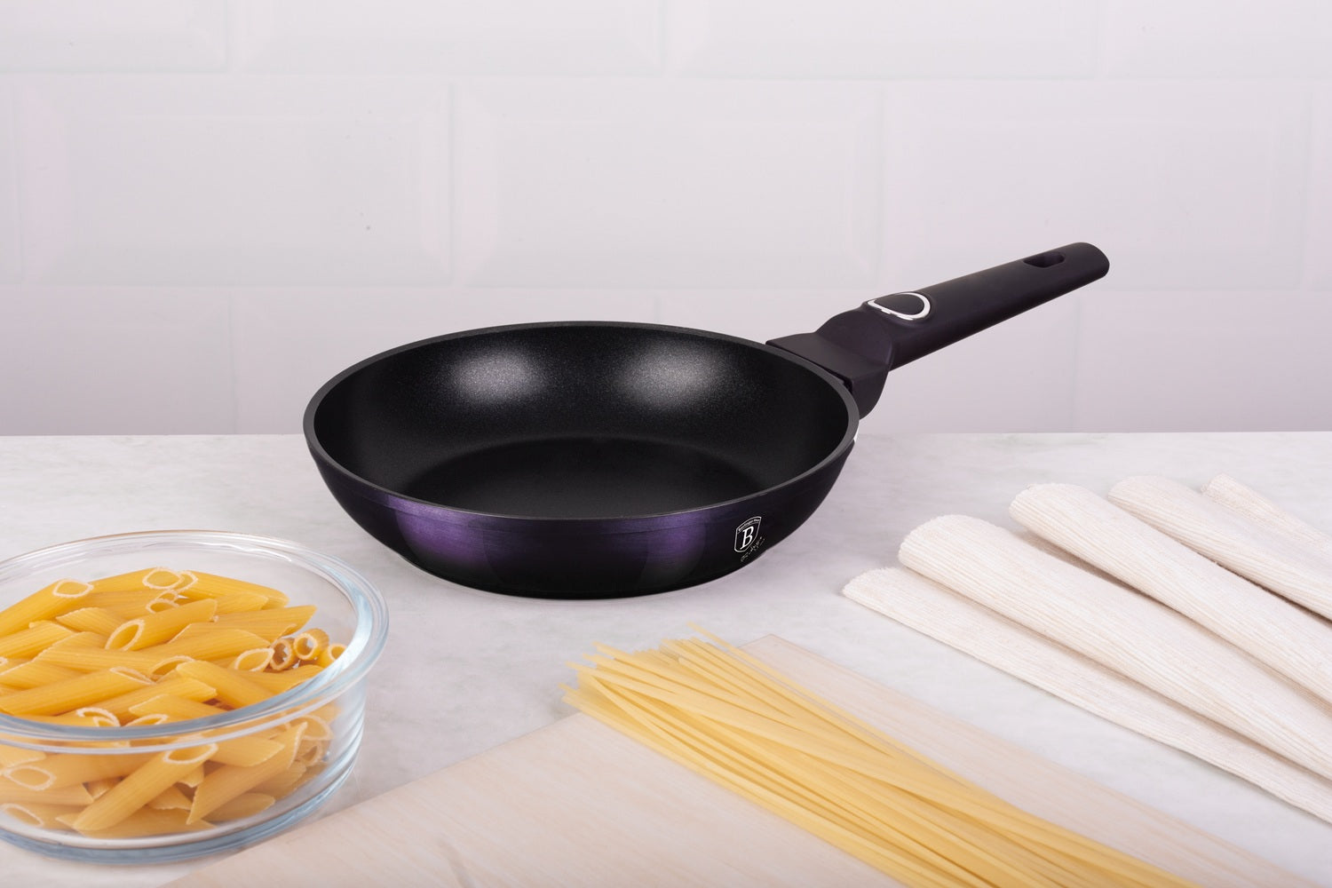 Berlinger Haus 20cm Titan Coating Fry Pan - Purple Eclipse