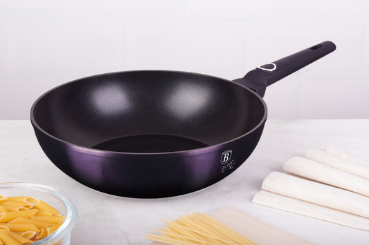 Berlinger Haus 28m Titan Coating Wok - Purple Eclipse Collection