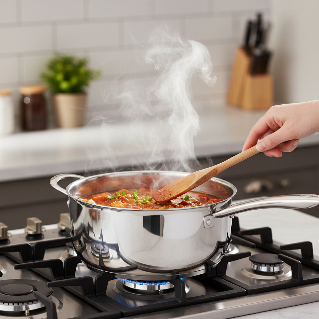 Berlinger Haus 10-Piece Stainless Steel Cookware Set – Silver Jewellery