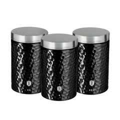 Berlinger Haus 3 Piece Premium Canister Set - Primal Gloss