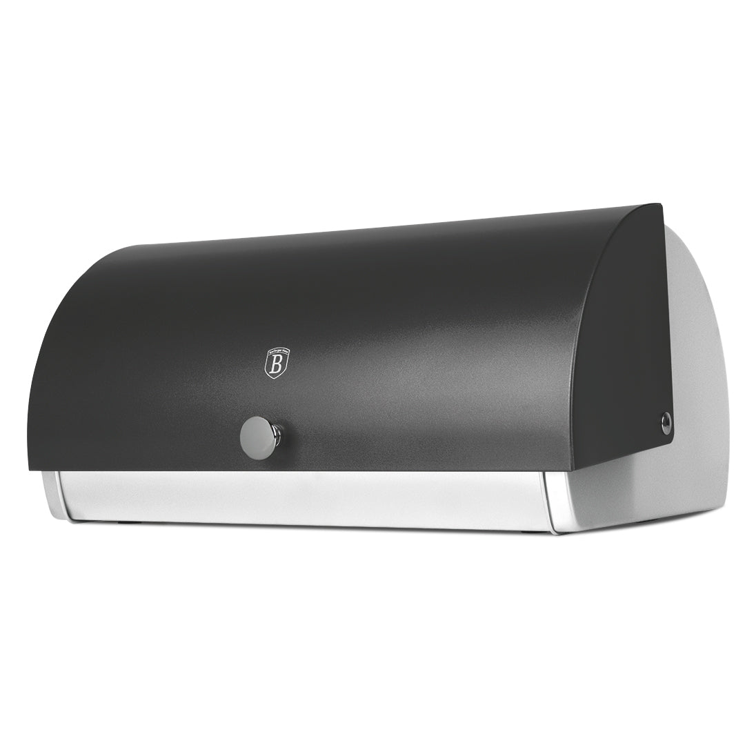 Berlinger Haus Bread Box with 3-Piece Canister Set – Anthracite