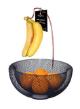 Berlinger Haus 29cm Fruit Basket with Banana Holder - Black Rose