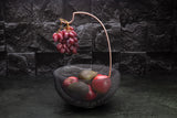 Berlinger Haus 29cm Fruit Basket with Banana Holder - Black Rose