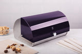 Berlinger Haus 38cm Premium Bread Box - Purple