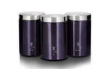 Berlinger Haus 3 Piece Premium Canister Set - Purple