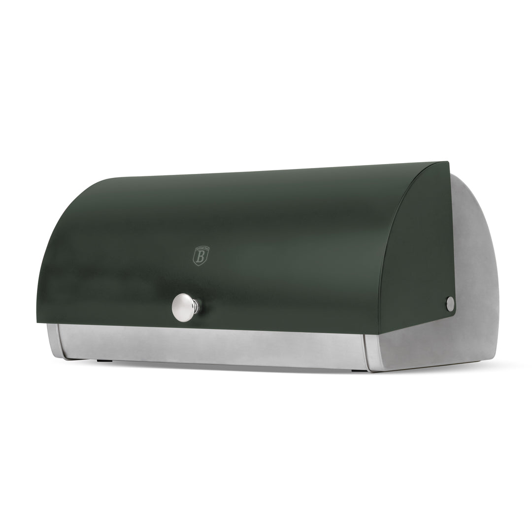 Berlinger Haus Bread Box with 3-Piece Canister Set – Matt Green