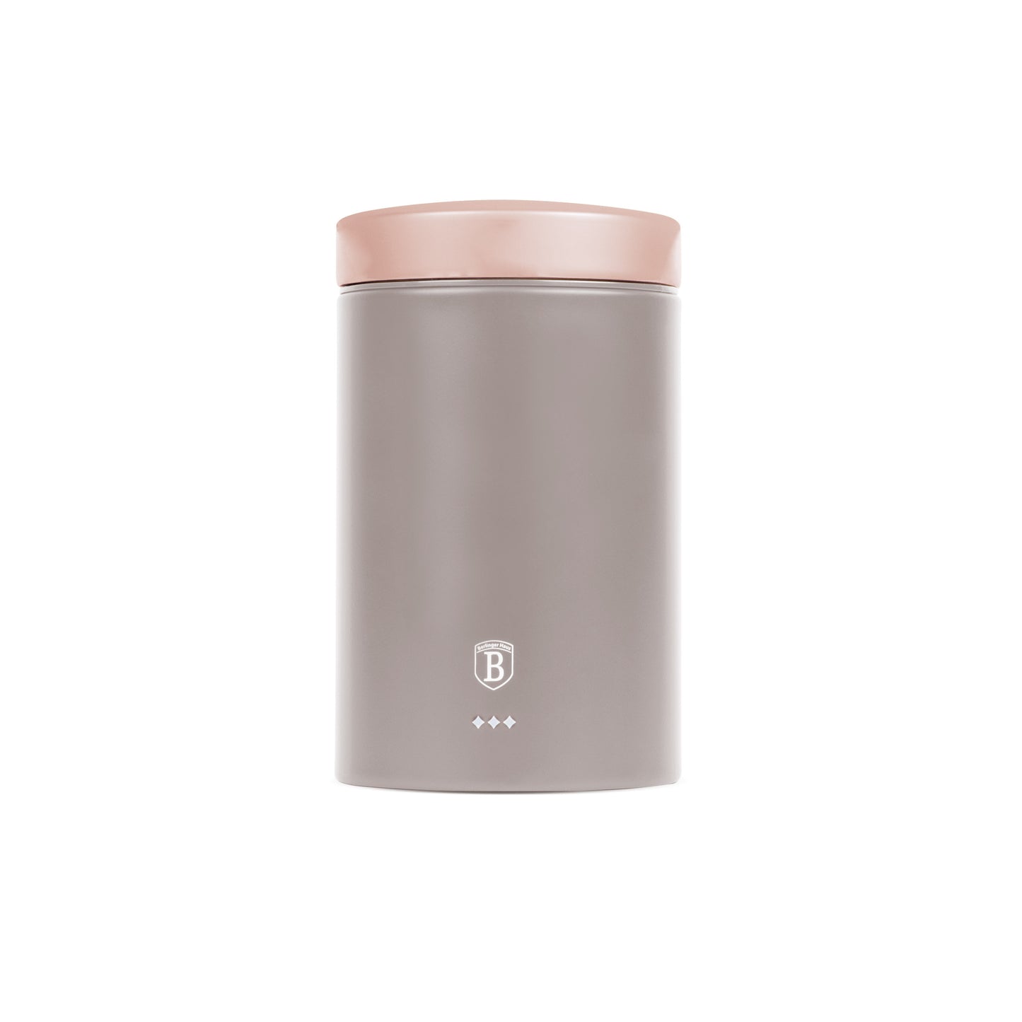 Berlinger Haus Bread Box with 3-Piece Canister Set – Taupe