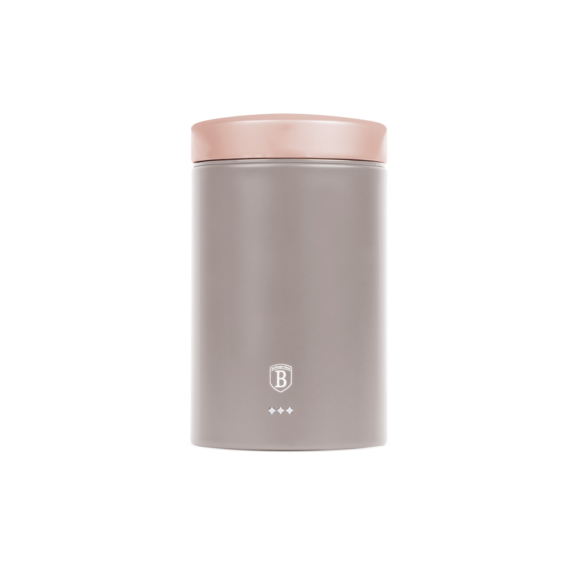 Berlinger Haus Bread Box with 3-Piece Canister Set – Taupe