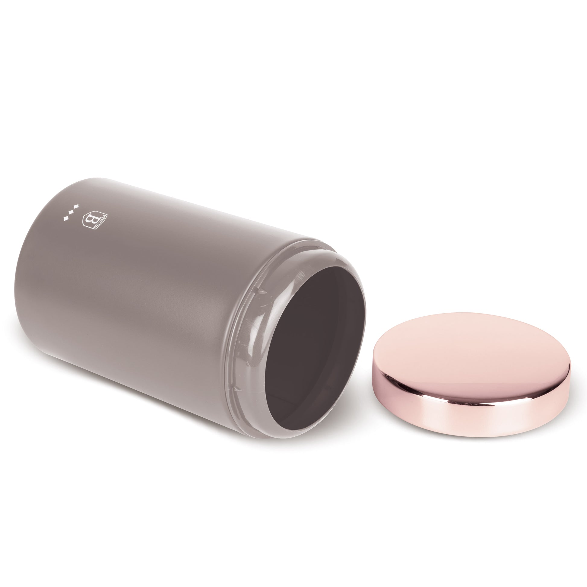 Berlinger Haus Bread Box with 3-Piece Canister Set – Taupe