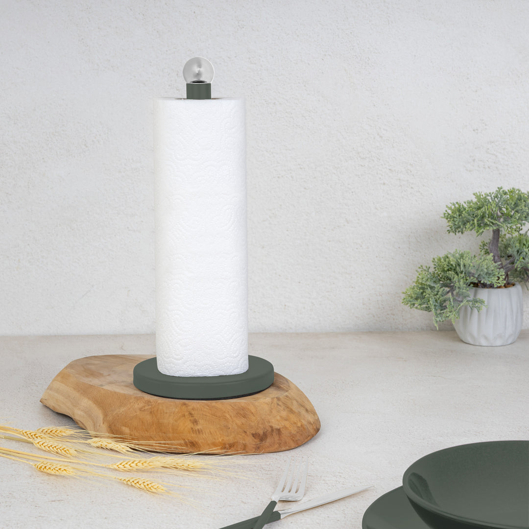 Berlinger Haus Kitchen Roll Holder – Matte Green