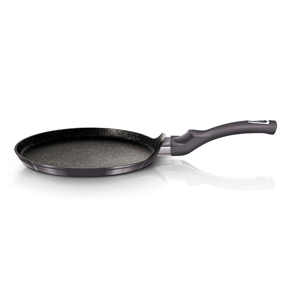 Berlinger Haus 25cm Marble Non-Stick Pancake Pan - Metallic Carbon Pro