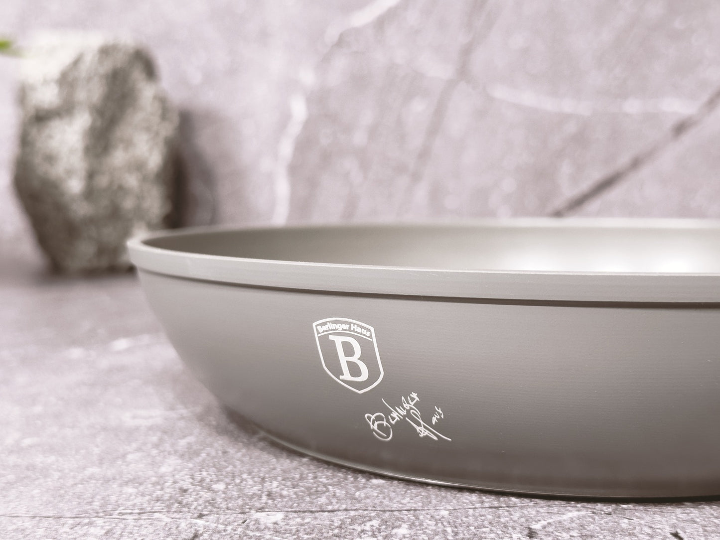Berlinger Haus 24cm Marble Coating Non-Stick Fry Pan - Aspen