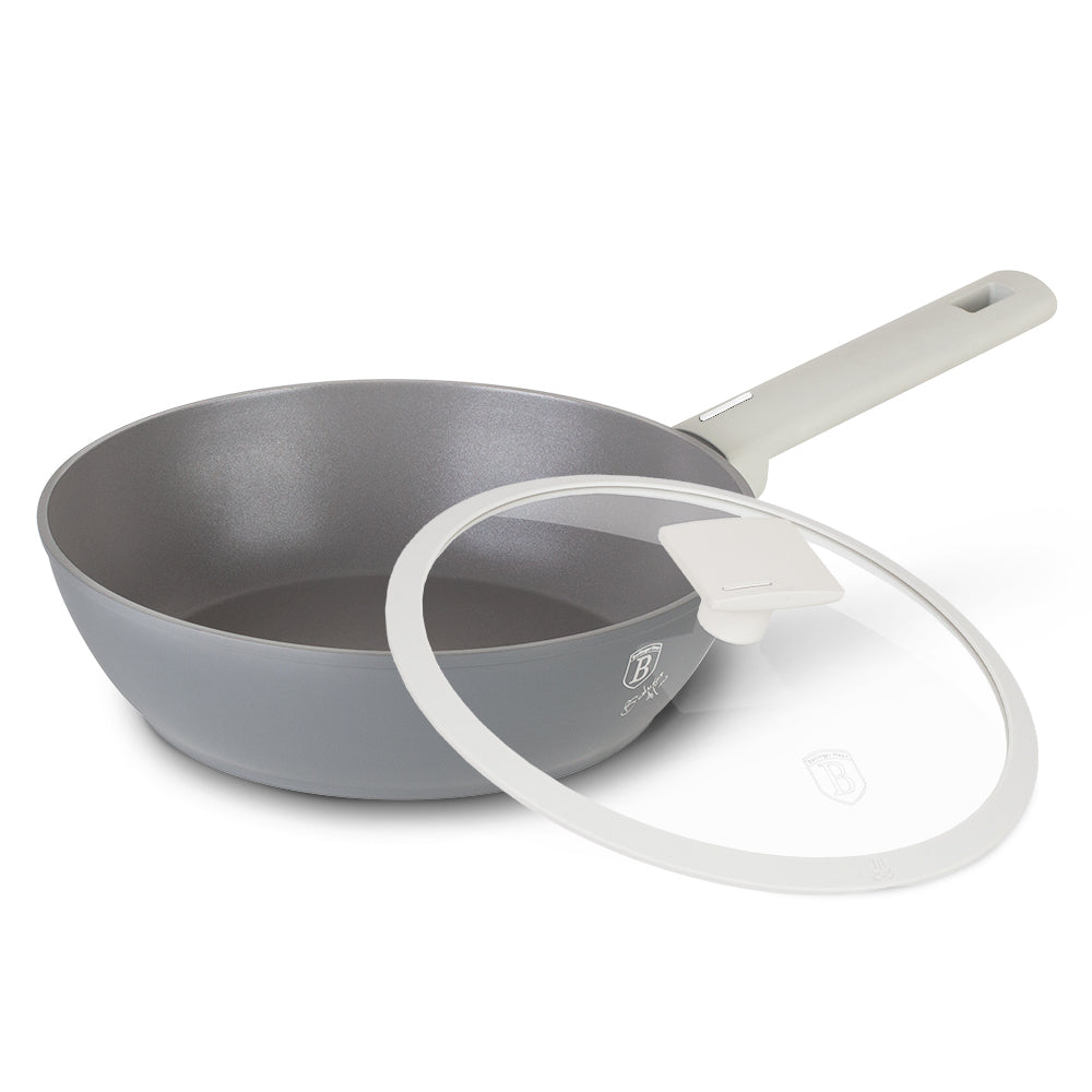 Berlinger Haus 24cm Marble Coating Non-Stick Deep Frypan - Aspen