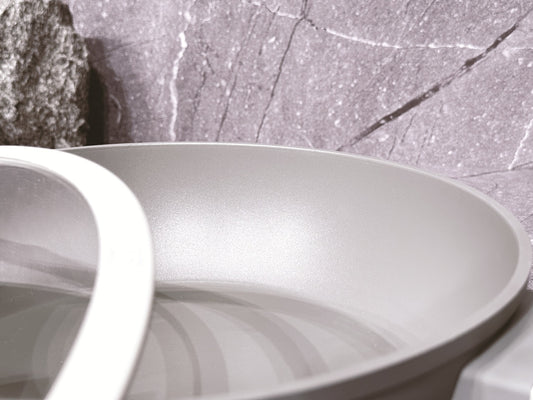 Berlinger Haus 28cm Marble Coating Non-Stick Shallow Pot - Aspen