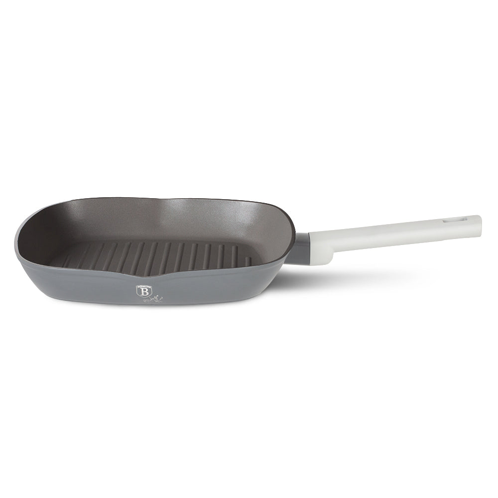 Berlinger Haus 28cm Marble Coating Non-Stick Grill Pan - Aspen