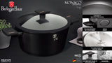 Berlinger Haus 20cm Marble Coating Non-Stick Casserole - Monaco