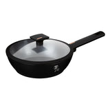 Berlinger Haus 24cm Marble Coating Deep Frypan with Lid - Monaco