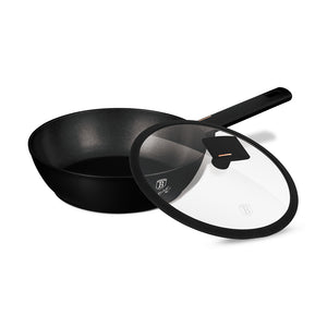 Berlinger Haus 24cm Marble Coating Deep Frypan with Lid - Monaco