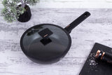 Berlinger Haus 24cm Marble Coating Deep Frypan with Lid - Monaco