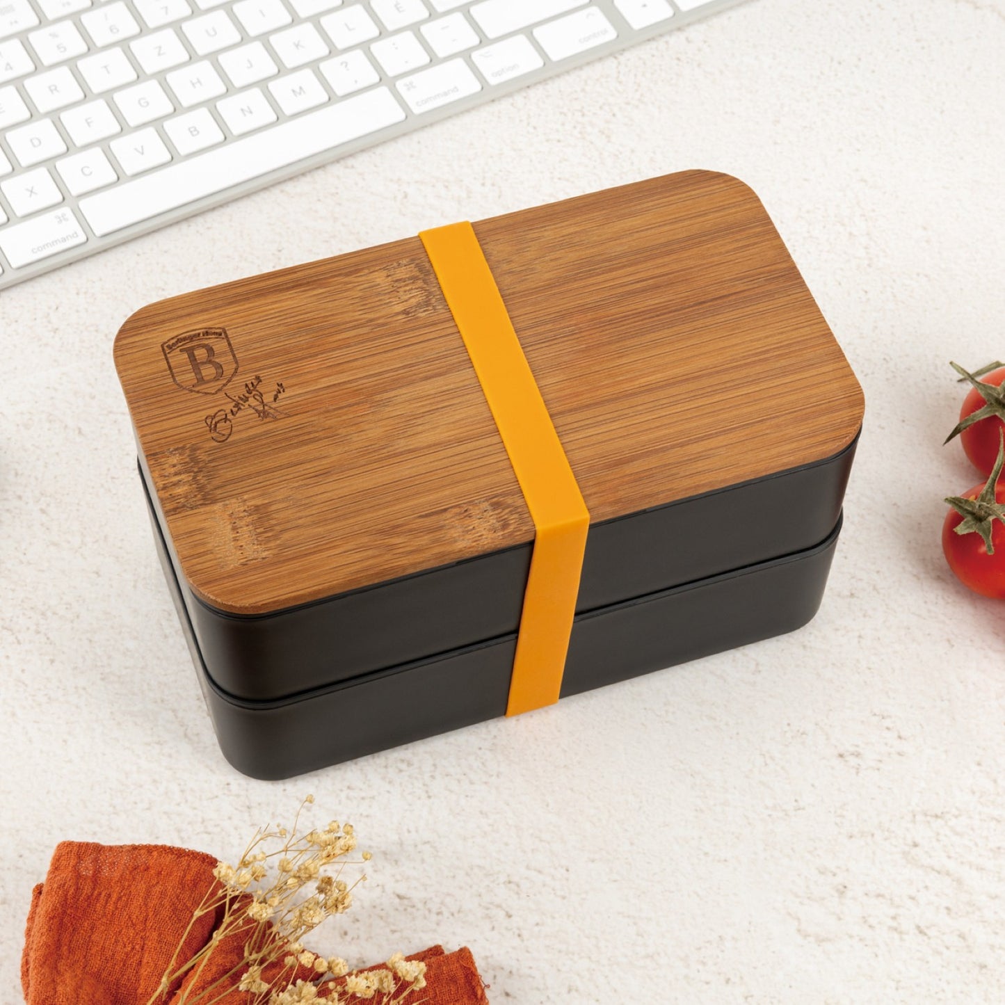 Berlinger Haus 2 Layer Lunch Box with Bamboo Lid
