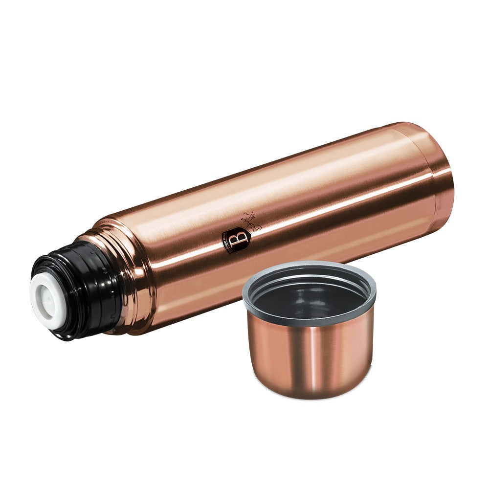 Berlinger Haus 1L Double Wall Stainless Steel Vacuum Flask - Metallic Rose Gold