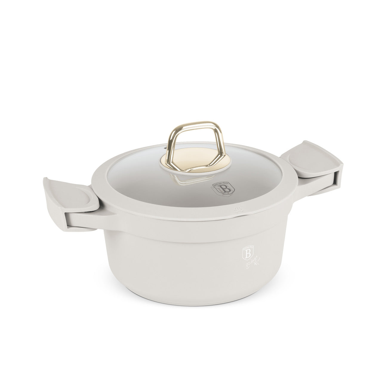 Berlinger Haus 20cm Titan Pro Non-Stick Coating Oven Safe Casserole – Sahara