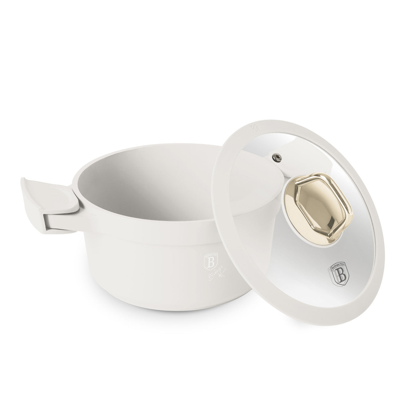 Berlinger Haus 20cm Titan Pro Non-Stick Coating Oven Safe Casserole – Sahara