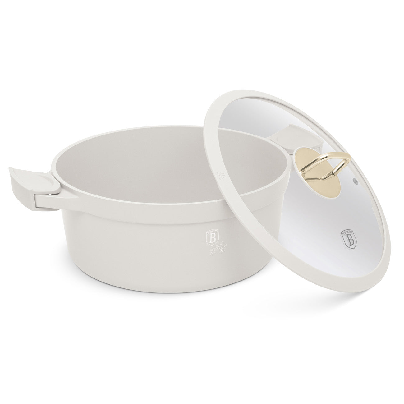 Berlinger Haus 28cm Titan Pro Non-Stick Coating Oven Safe Casserole – Sahara