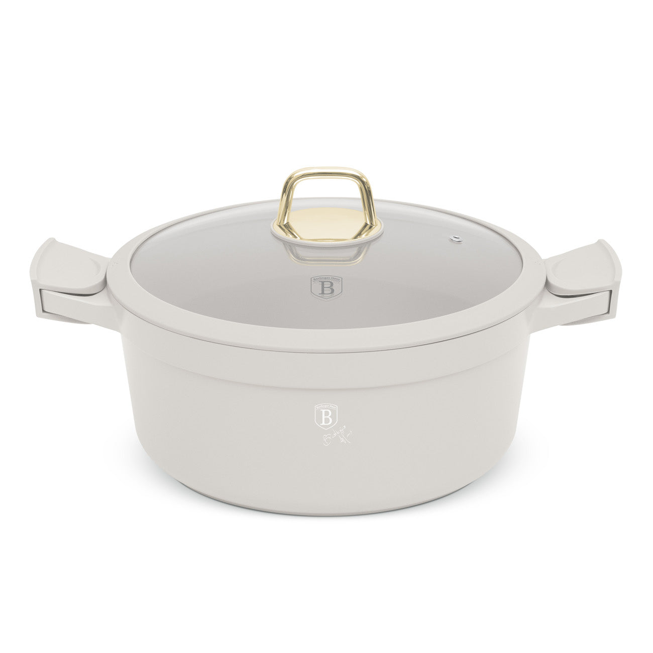 Berlinger Haus 28cm Titan Pro Non-Stick Coating Oven Safe Casserole – Sahara