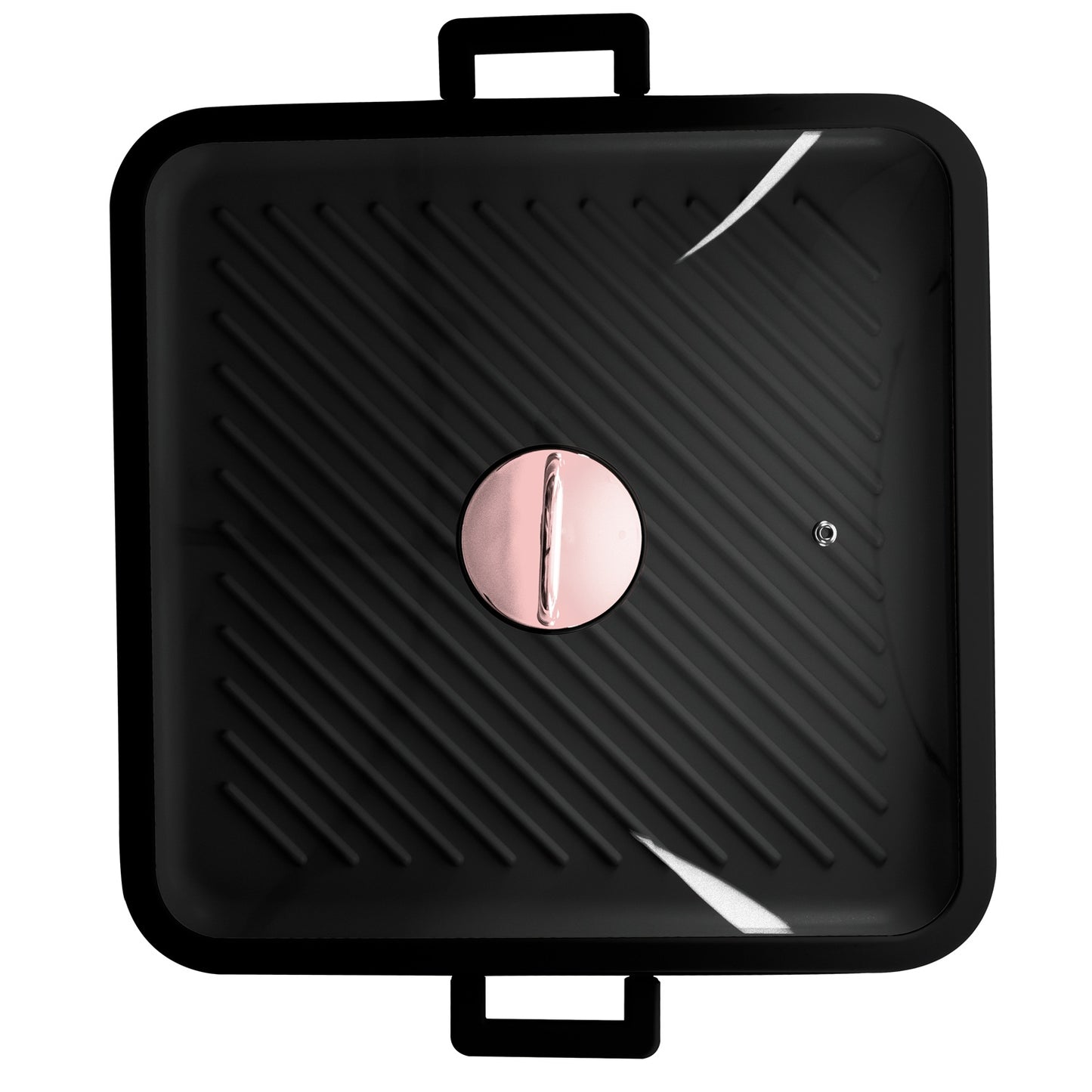 Berlinger Haus 34cm Titan Pro Non-Stick Coating Grill Pan - Black rose